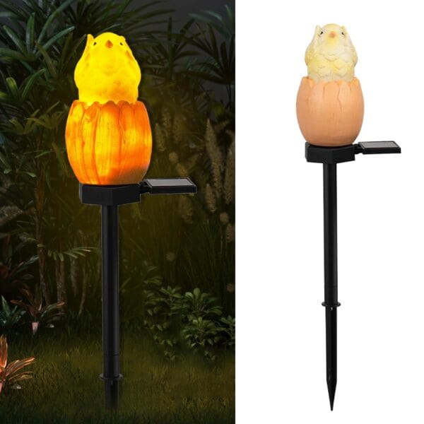 Resin Chick Solar Stake Light - Image 4