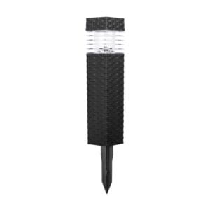 SM23427 Set of 2 Rattan Design Solar Stake Light