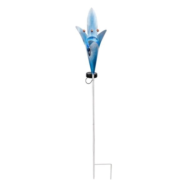 SM23433 Metal Lily Solar Stake Light
