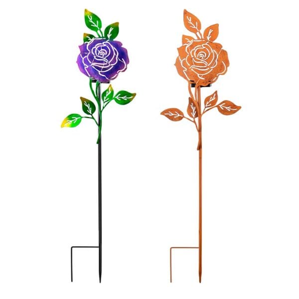 SM23602 Flower Solar Stake Light