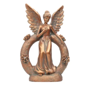 SM24268A 4LED Solar Fairy Statue