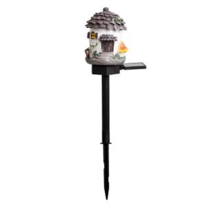 SM24620 Fairy Pinecone House Solar Stake Light
