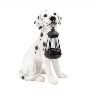 SM2471_Spotted_Dog_Statue_Solar_Light