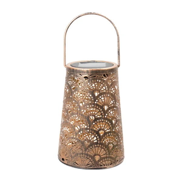 Retro Hollow out Solar Lantern Hanging Solar Lights
