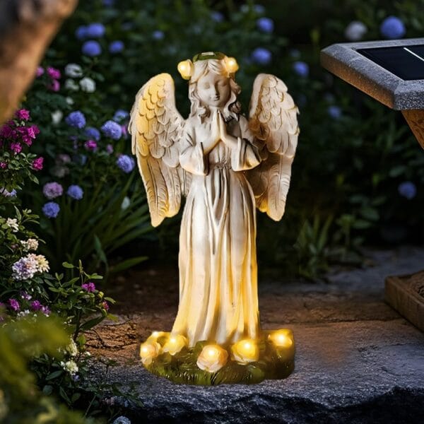 glowyard wholesale solar garden statue lights manufacturer