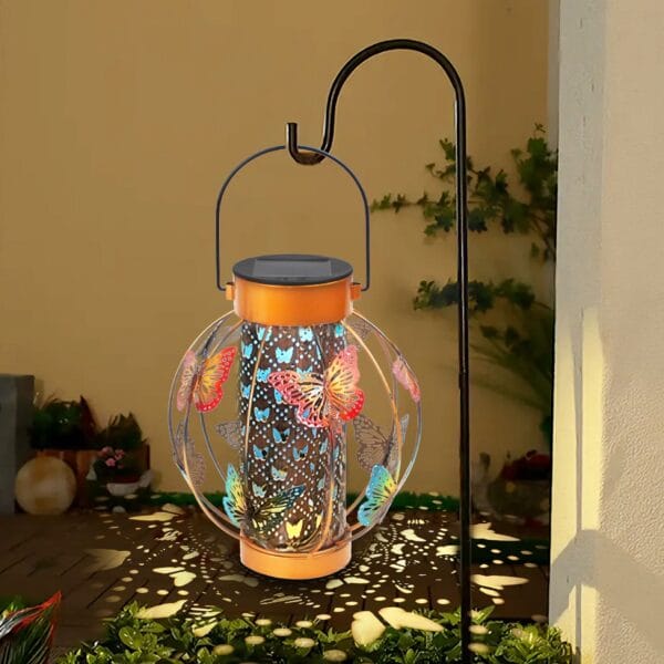Decorative Butterfly Solar Lantern Light - Image 3