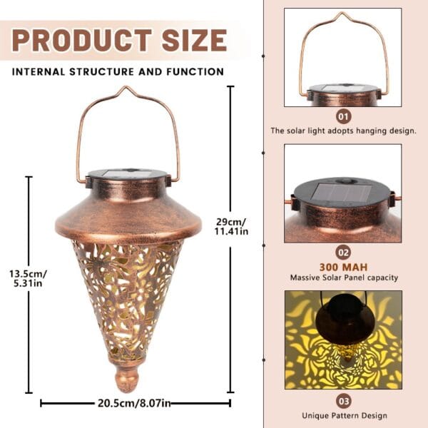 SM24909 Hollow out Solar Lantern Light (3)
