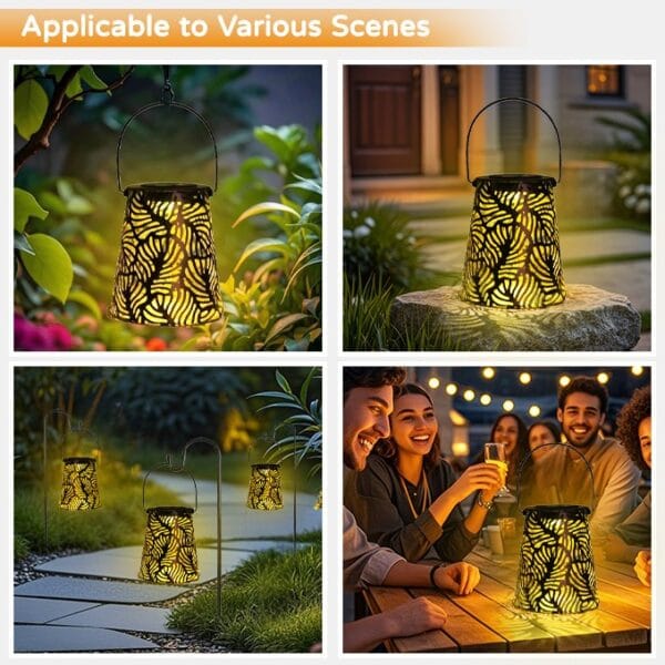 SM24913 Hollow out Solar Lantern Light (7)