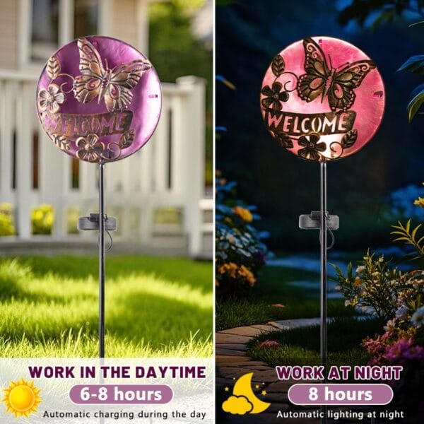 SM24915 Butterfly Solar Stake Light (4)