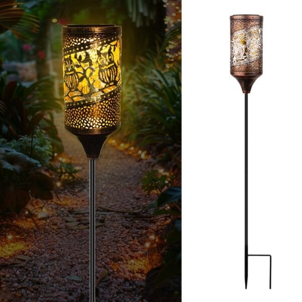 SM24916 Hollow-out Solar Stake Light (2)