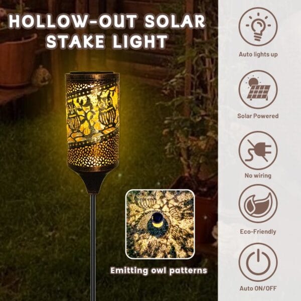 SM24916 Hollow-out Solar Stake Light (5)