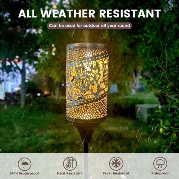 SM24916 Hollow-out Solar Stake Light (6)