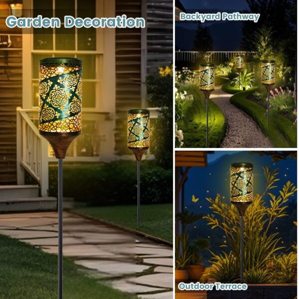 SM24917 Hollow out Solar Stake Light (7)