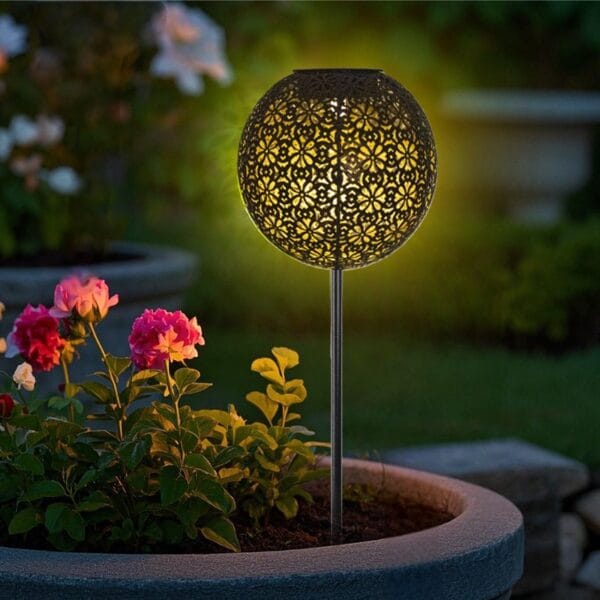 SM24921 Hollow out Solar Stake Light (8)