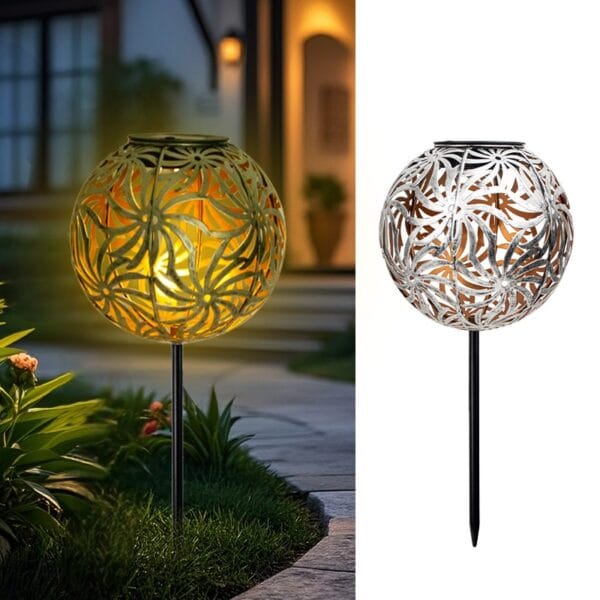 SM24922 Hollow out Solar Stake Light (2)