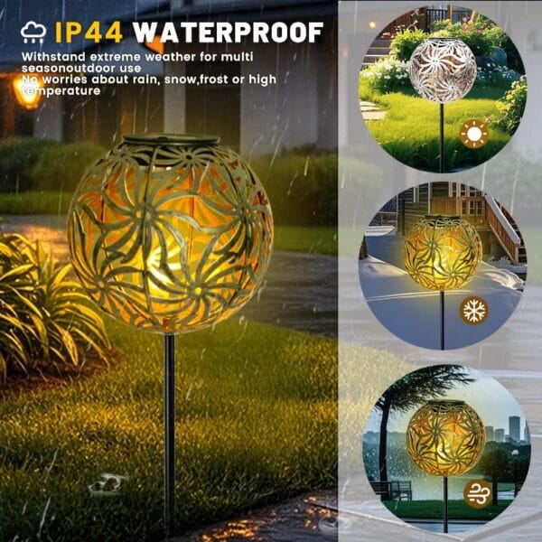 SM24922 Hollow out Solar Stake Light (6)