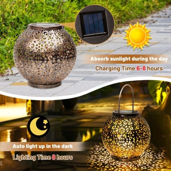 Daisy solar hanging light - Image 5
