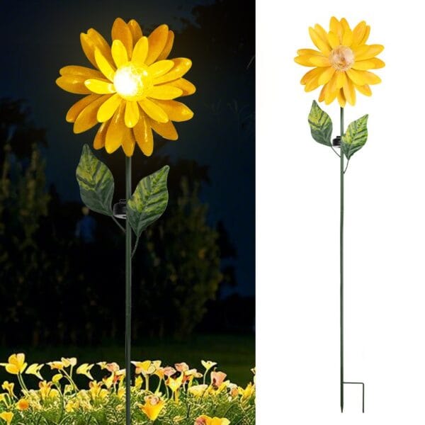 SM24935Chrysanthemum Solar Lamp (2)