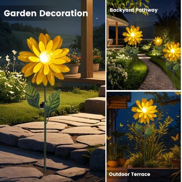 SM24935Chrysanthemum Solar Lamp (7)