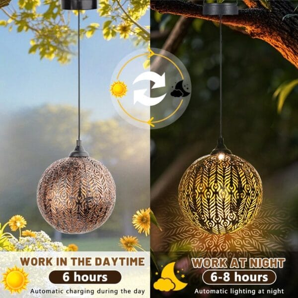 SM24937 Wheat Hollow Hanging Solar Lamp (4)