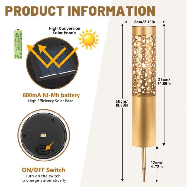 SM24938 Cylindrical Solar Ground Inserted Light (3)
