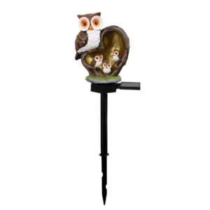 SM24945 Solar Owl Stake Light