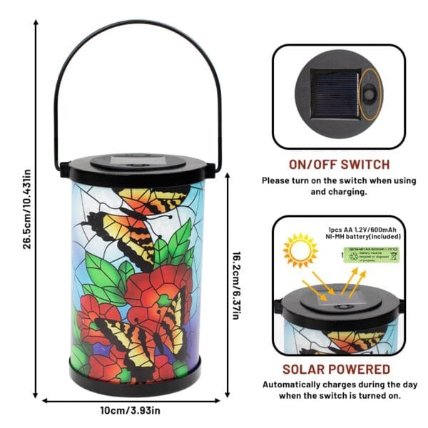 Butterfly Solar Lantern - Image 5