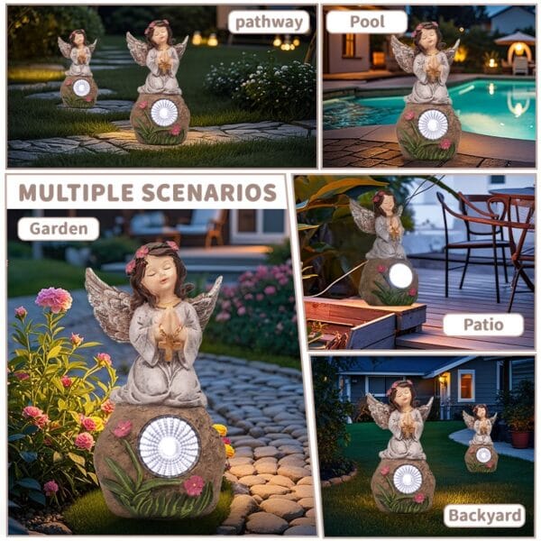 SM24958 Solar Garden Decorative Statues (7)