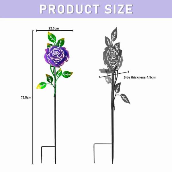 Flower Solar Stake Light - Image 4
