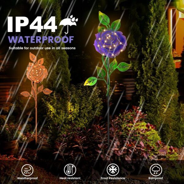 Flower Solar Stake Light - Image 6
