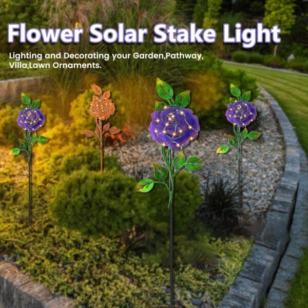 Flower Solar Stake Light - Image 3