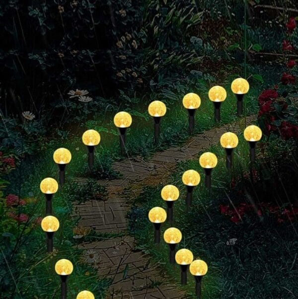 SM221147 20LED Solar Bubble String Light