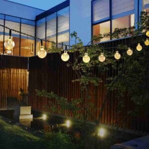 SM221214 30LED Solar Ball String Lights