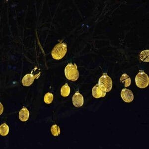 SM221217 Pineapple Solar String Light