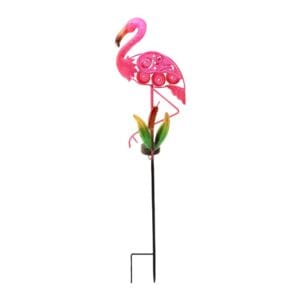 SM221572 Solar Metal Flamingo Stake Light