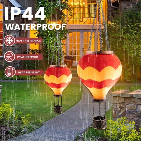 Hot Air Balloon Solar Hanging Lantern - Image 7