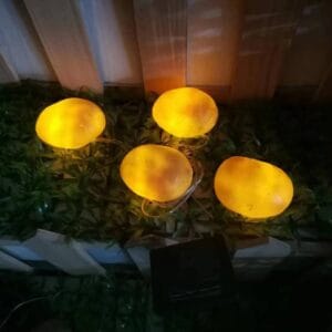SM231130 4 in 1 Stone Imitation Solar Light