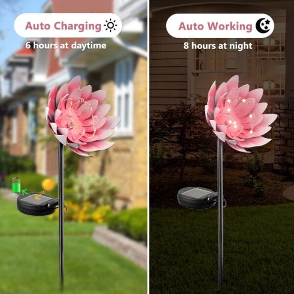 Lotus Solar Stake Light - Image 9