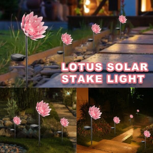 Lotus Solar Stake Light - Image 3