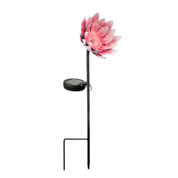 SM23187 Lotus Solar Stake Light