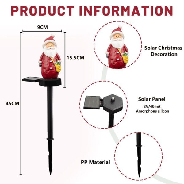Solar Christmas Decoration - Image 6