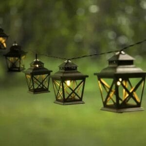 SM23379 20LED Solar Lantern String Light