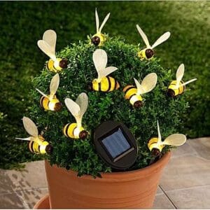 SM24701 10LED Honeybee Solar String Light