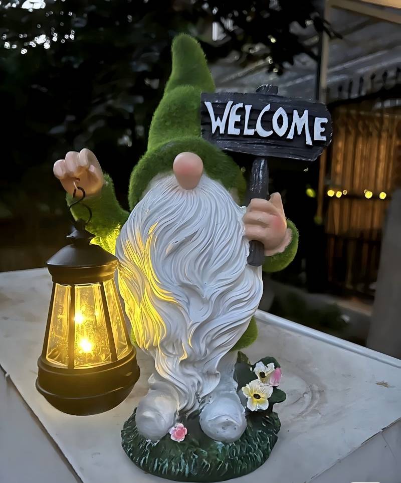 Solar Garden Statue Lights