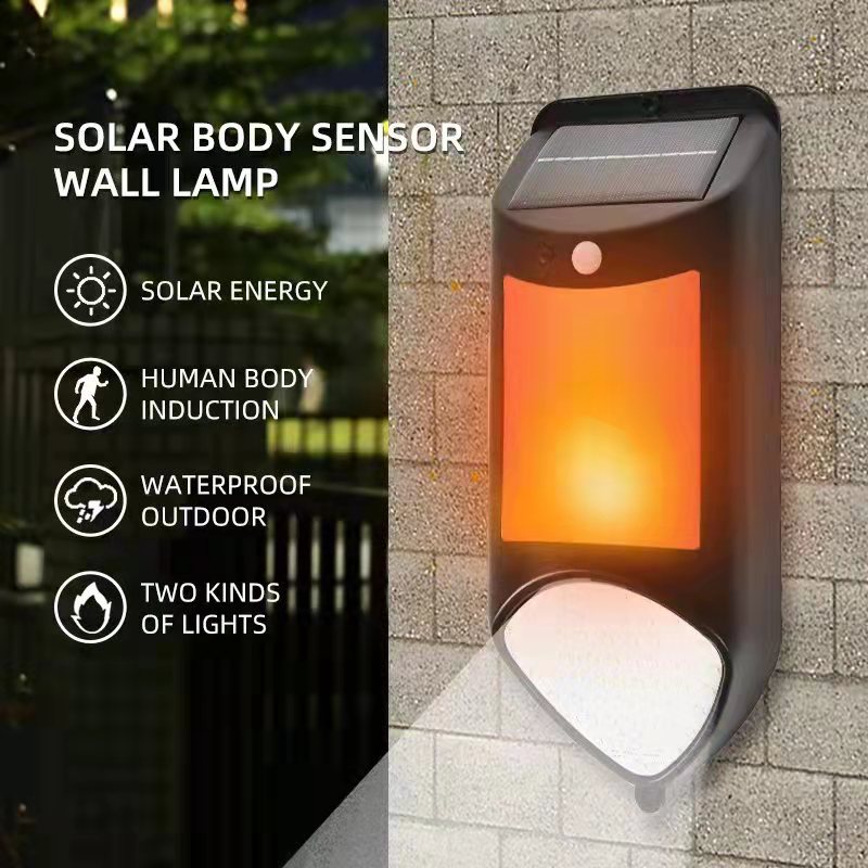 outdoor wall solar lights