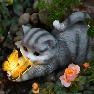 solar powered animal garden lights