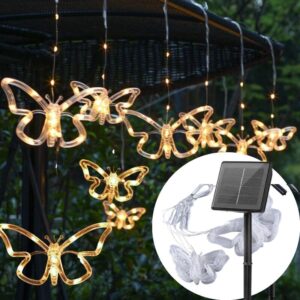 SM22899 Solar-Schmetterlings-Lichterkette