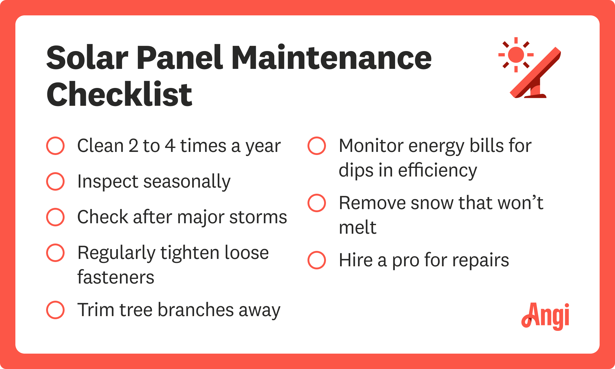 solar-panel-maintenance-checklist