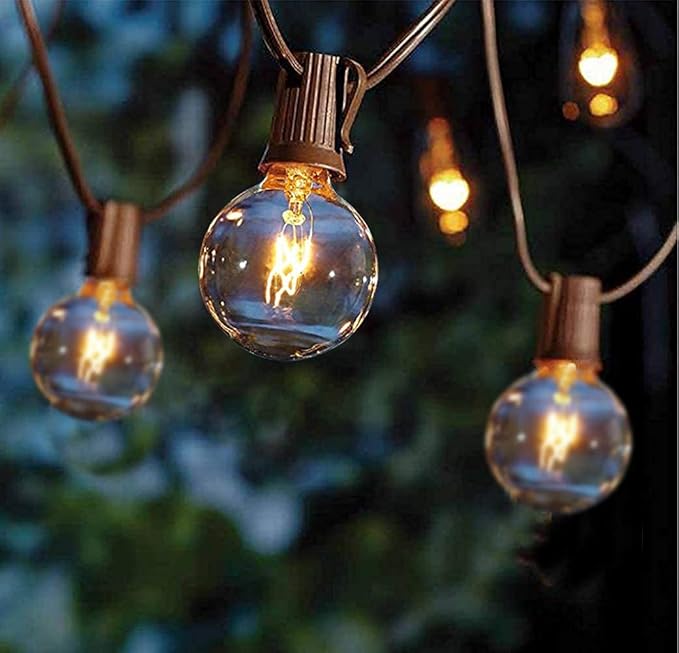 clear globe string lights outdoor - warm glowing clear globe string lights for outdoor use in wholesale