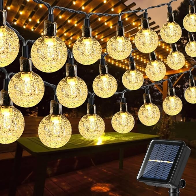 globe solar string lights outdoor - round globe bulbs for garden lighting in wholesale